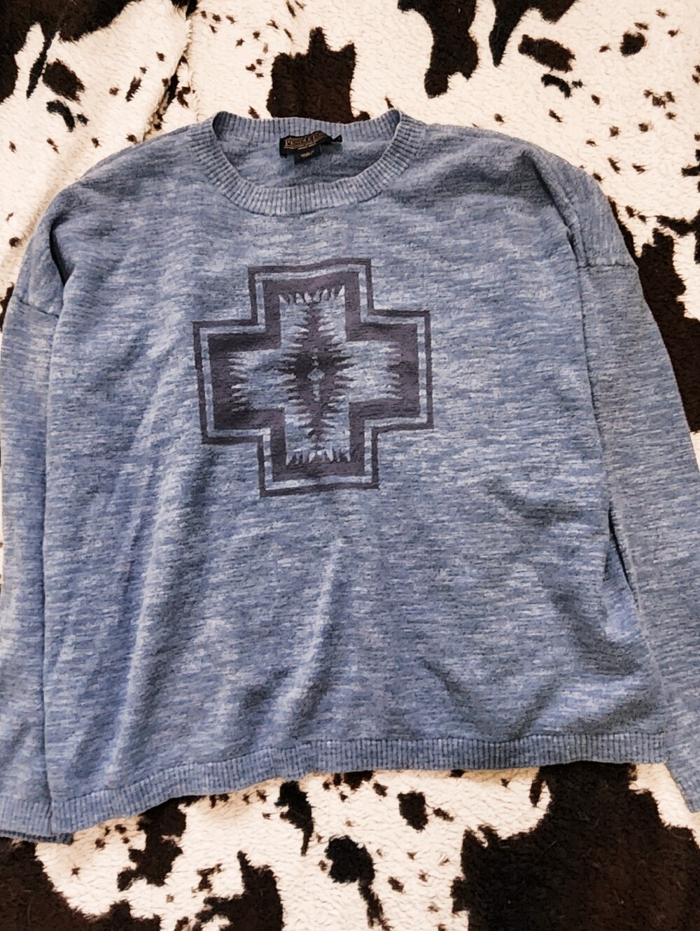 "PENDLETON" WOMEN'S SWEATER - BLUE